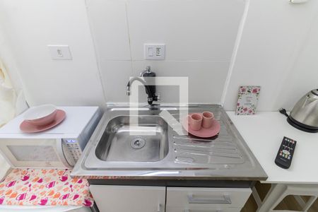 Studio para alugar com 15m², 1 quarto e sem vaga Studio para alugar com 15m², 1 quarto e sem vagaCozinha