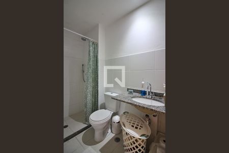 Banheiro do Quarto 1 - Suíte de apartamento à venda com 2 quartos, 56m² em Planalto, São Bernardo do Campo