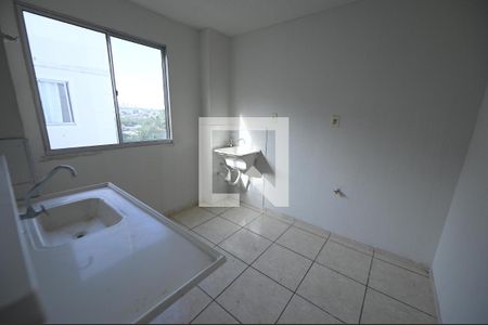 Cozinha de apartamento para alugar com 2 quartos, 42m² em Jardim Imperial, Aparecida de Goiânia