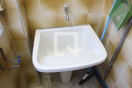 Área de Serviço de apartamento para alugar com 1 quarto, 41m² em Centro, São Vicente