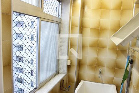 Área de Serviço de apartamento para alugar com 1 quarto, 41m² em Centro, São Vicente