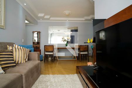 Sala de apartamento à venda com 3 quartos, 98m² em Vila Caminho do Mar, São Bernardo do Campo