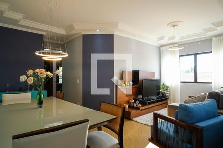 Sala de Jantar de apartamento à venda com 3 quartos, 98m² em Vila Caminho do Mar, São Bernardo do Campo