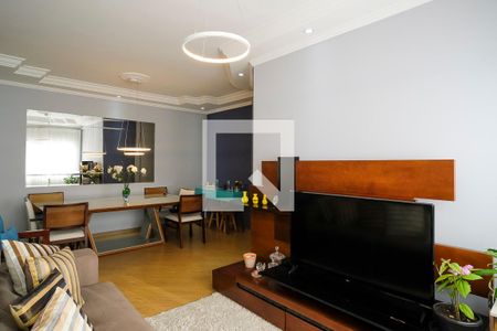 Sala de apartamento à venda com 3 quartos, 98m² em Vila Caminho do Mar, São Bernardo do Campo