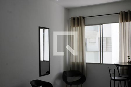 Sala de apartamento para alugar com 2 quartos, 75m² em Jardim Belmar, Guarujá