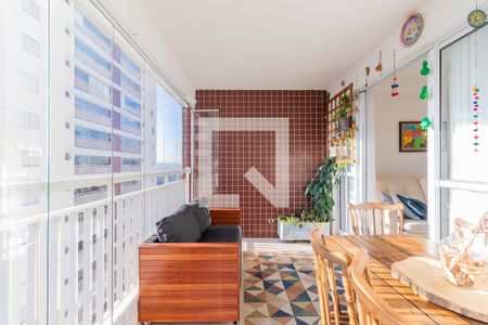 Varanda Gourmet de apartamento para alugar com 3 quartos, 114m² em Jardim Marajoara, São Paulo
