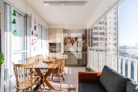 Varanda Gourmet de apartamento para alugar com 3 quartos, 114m² em Jardim Marajoara, São Paulo