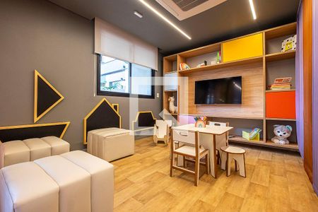 Studio à venda com 35m², 1 quarto e sem vaga Studio à venda com 35m², 1 quarto e sem vagaÁrea comum - Brinquedoteca
