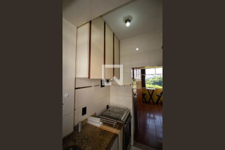 Detalhe da cozinha  de apartamento à venda com 1 quarto, 20m² em Leblon, Rio de Janeiro