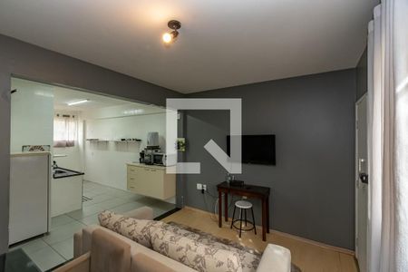 Sala de Estar/Jantar  de apartamento à venda com 2 quartos, 82m² em Cambuí, Campinas