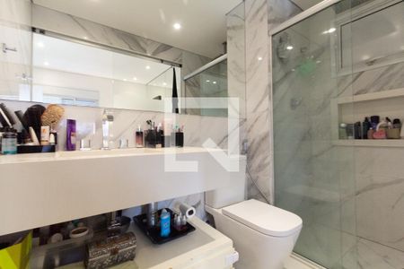 Apartamento à venda com 93m², 3 quartos e 2 vagasBanheiro da Suíte 