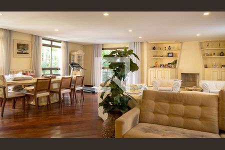 Sala de apartamento à venda com 5 quartos, 241m² em Santa Cecilia, São Paulo