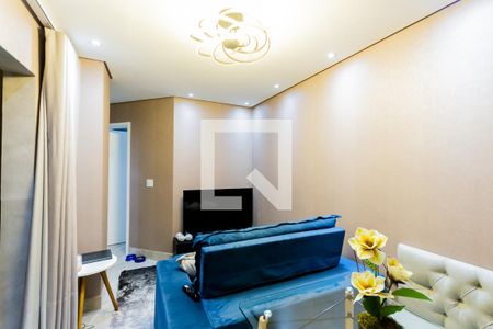 Sala de apartamento para alugar com 2 quartos, 53m² em Campestre, Santo André