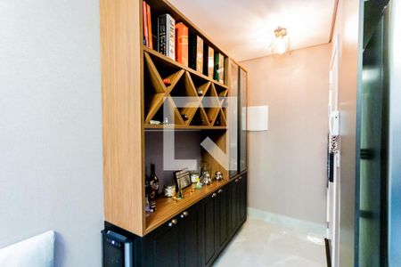 Sala de apartamento para alugar com 2 quartos, 53m² em Campestre, Santo André