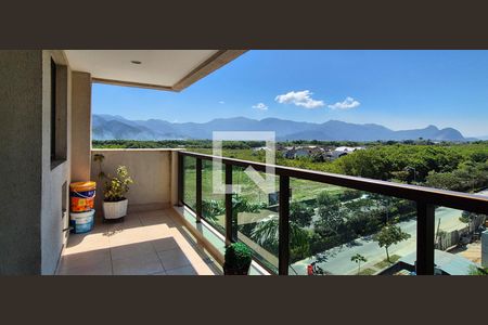 Varanda de apartamento para alugar com 3 quartos, 83m² em Recreio dos Bandeirantes, Rio de Janeiro
