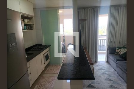 Sala/Cozinha de apartamento à venda com 2 quartos, 52m² em Vila Bela, São Paulo