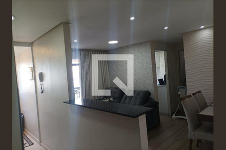 Sala/Cozinha de apartamento à venda com 2 quartos, 52m² em Vila Bela, São Paulo