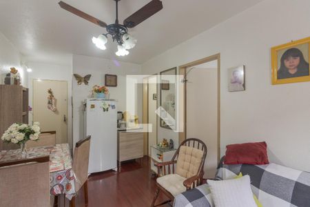 Sala de apartamento à venda com 1 quarto, 60m² em Agronomia, Porto Alegre