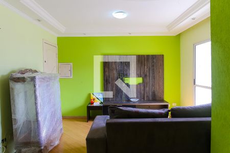 Sala de apartamento para alugar com 2 quartos, 59m² em Vila Alto de Santo Andre, Santo André