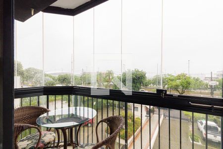 Varanda da Sala de apartamento para alugar com 3 quartos, 70m² em Barra da Tijuca, Rio de Janeiro