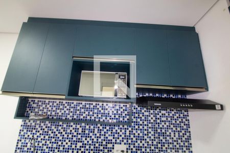 Cozinha de apartamento para alugar com 1 quarto, 24m² em Santo Amaro, São Paulo