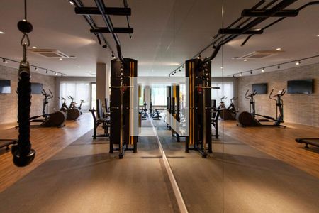 Apartamento para alugar com 83m², 3 quartos e 2 vagas Apartamento para alugar com 83m², 3 quartos e 2 vagasÁrea comum - Academia