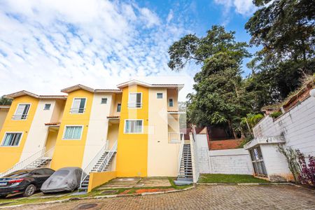 Casa de condomínio para alugar com 86m², 3 quartos e 2 vagas Casa de condomínio para alugar com 86m², 3 quartos e 2 vagasFachada da casa