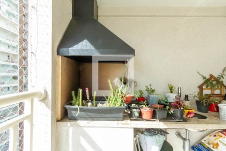 Varanda gourmet de apartamento à venda com 3 quartos, 94m² em Centro, São Bernardo do Campo