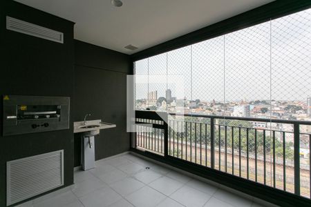 Varanda gourmet de apartamento à venda com 2 quartos, 60m² em Vila Esperança, São Paulo