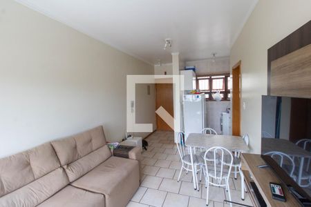 Sala de apartamento para alugar com 1 quarto, 51m² em Centro, São Leopoldo
