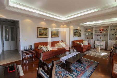 Sala de apartamento à venda com 4 quartos, 170m² em Jardim Anália Franco, São Paulo