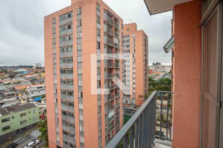 Varanda da sala  de apartamento para alugar com 2 quartos, 55m² em Vila Marques, Diadema