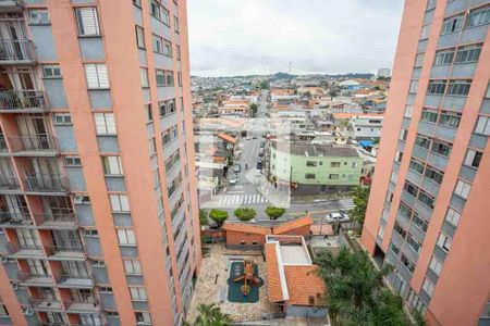 Vista da varanda da sala  de apartamento para alugar com 2 quartos, 55m² em Vila Marques, Diadema
