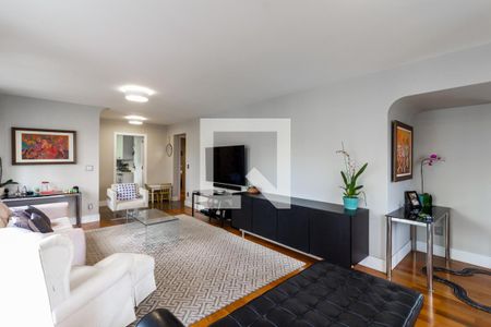 Sala de apartamento à venda com 3 quartos, 156m² em Indianópolis, São Paulo