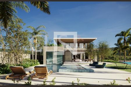 piscina de casa de condomínio à venda com 4 quartos, 843m² em Alphaville, Nova Lima