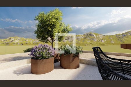 quintal de casa de condomínio à venda com 4 quartos, 843m² em Alphaville, Nova Lima