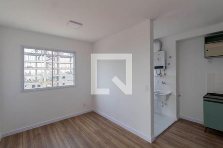 Sala e Cozinha Integrada  de apartamento à venda com 2 quartos, 40m² em Cidade Patriarca, São Paulo