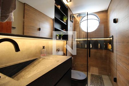 Apartamento à venda com 90m², 2 quartos e 2 vagasBanheiro social 