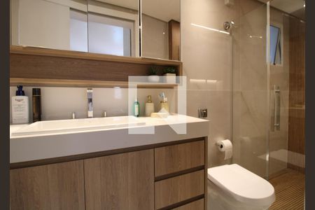 Apartamento à venda com 90m², 2 quartos e 2 vagasBanheiro da suíte 