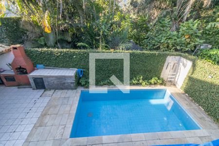 Casa de condomínio para alugar com 420m², 5 quartos e 4 vagasSuíte 3 - Varanda