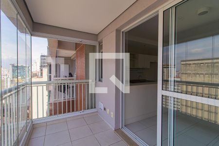 Studio à venda com 52m², 1 quarto e 2 vagasVaranda