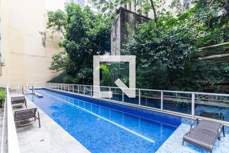 Studio à venda com 52m², 1 quarto e 2 vagasÁrea comum - Piscina