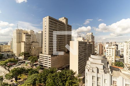Vista do Studio de kitnet/studio para alugar com 1 quarto, 38m² em República, São Paulo