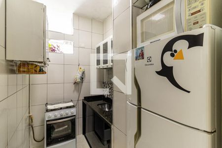 Cozinha de kitnet/studio para alugar com 1 quarto, 38m² em República, São Paulo