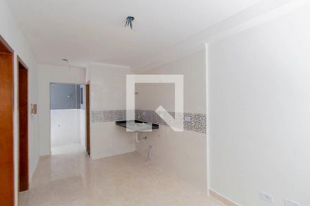 Sala e Cozinha Integrada de apartamento para alugar com 2 quartos, 40m² em Vila Dalila, São Paulo