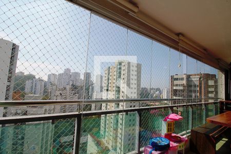 Varanda gourmet de apartamento para alugar com 4 quartos, 119m² em Vila Andrade, São Paulo