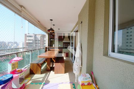 Varanda gourmet de apartamento para alugar com 4 quartos, 119m² em Vila Andrade, São Paulo