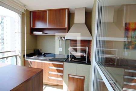 Varanda gourmet de apartamento para alugar com 4 quartos, 119m² em Vila Andrade, São Paulo