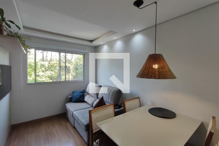 Sala de Estar e Jantar de apartamento para alugar com 2 quartos, 53m² em Jardim Antonio Von Zuben, Campinas