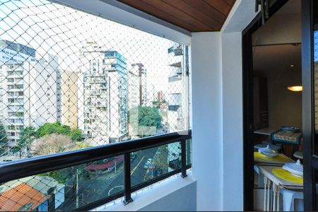 Varanda de apartamento à venda com 2 quartos, 58m² em Jardim Paulista, São Paulo